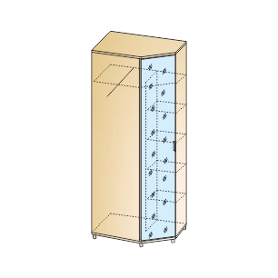Грейс Шкаф ШК-5018 (2264х889х665 мм)