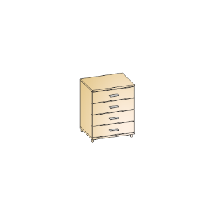 Грейс Комод КМ-5032 (824х720х442 мм)