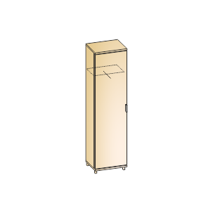 Грейс Шкаф ШК-5077 (1904х540х346) 