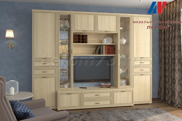 Гостиная-Стенка Карина-17 (В-2224 х Ш-2880 х Г-448 мм)
