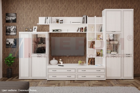 Гостиная-Стенка Карина-05 (В-2224 х Ш-3600 х Г-448 мм)