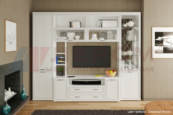 Гостиная-Стенка Карина-09 (В-2224 х Ш-2700 х Г-448)