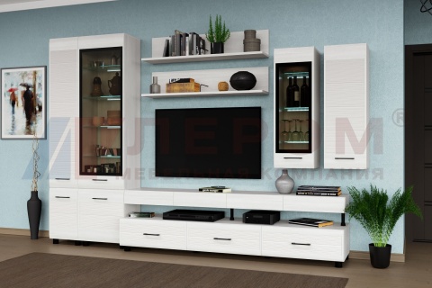 Гостиная-Стенка Камелия №7 (В-2172 х Ш-3150 х Г-452 мм)